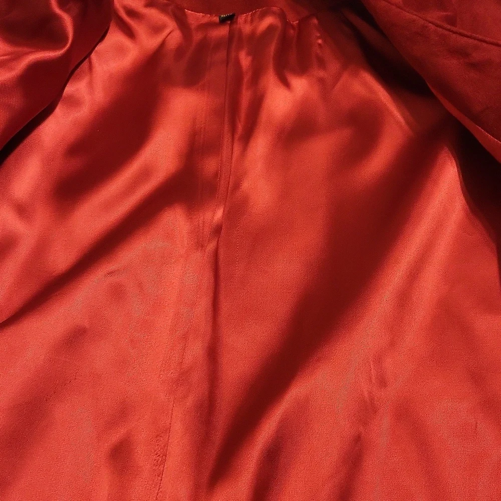Danier Red Suede Jacket - Picture 9 of 14